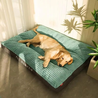 Soft Warm Pet Dog Bed Corduroy Mat