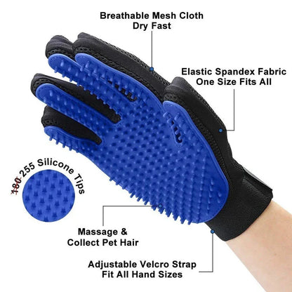 Silicone Pet Grooming Gloves