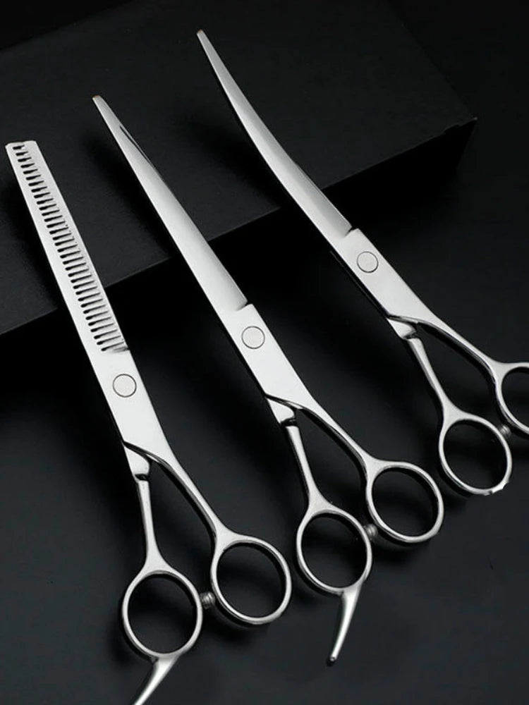 Professional Pet Grooming Scissors Set