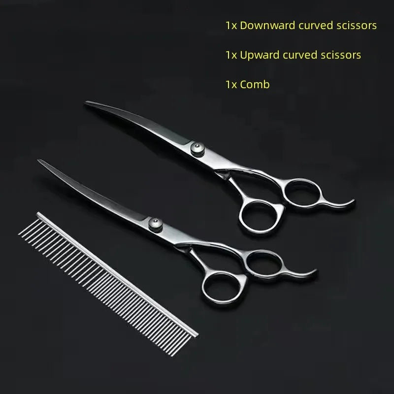 Professional Pet Grooming Scissors Set