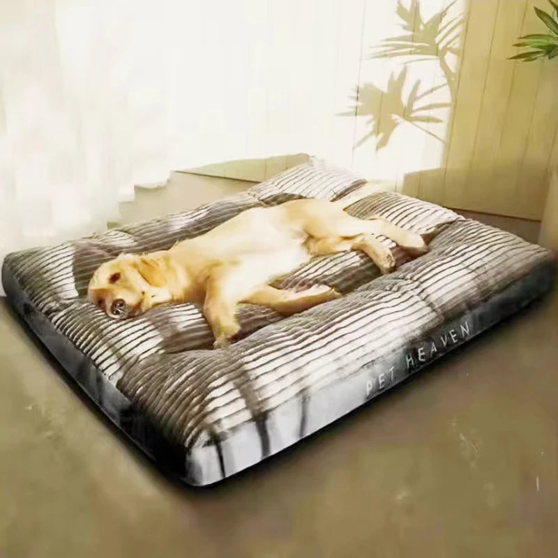 Soft Warm Pet Dog Bed Corduroy Mat